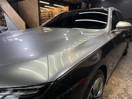 목동 랩핑, 실패가 없는 시스템 BMW 740i 고광택 GT 실버 투톤 랩핑. / 영등포구 당산동