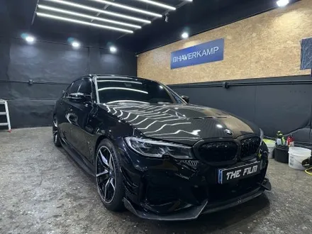우주명차 BMW M340i. 카본 필름에 의해 섬려해진 분위기. 영등포 PPF. / 영등포구 당산동