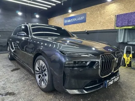 목동 랩핑, 실패가 없는 시스템 BMW 740i 고광택 GT 실버 투톤 랩핑. / 영등포구 당산동