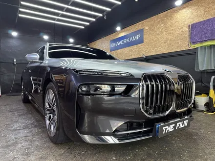 목동 랩핑, 실패가 없는 시스템 BMW 740i 고광택 GT 실버 투톤 랩핑. / 영등포구 당산동