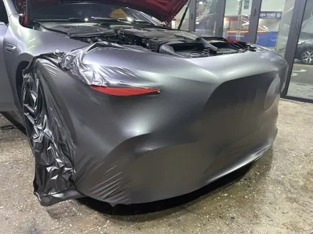 영등포 랩핑, 퀄리티에 승부수를 걸겠습니다. 벤츠 GT63S 사틴 다크 그레이. / 영등포구 당산동