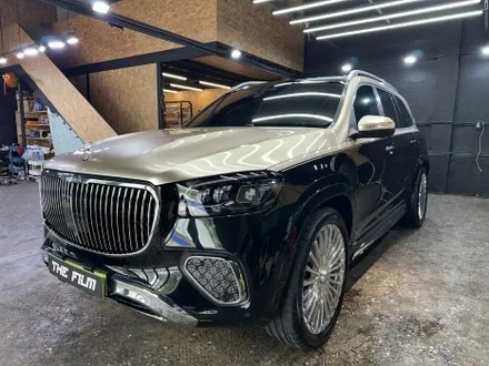 마포 랩핑. GLS600 마이바흐가 예술품이 된 이유. 샴페인 골드 투톤랩핑 그리고 하단은 PPF였으니까. / 영등포구 당산동