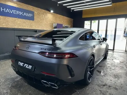 영등포 랩핑, 퀄리티에 승부수를 걸겠습니다. 벤츠 GT63S 사틴 다크 그레이. / 영등포구 당산동