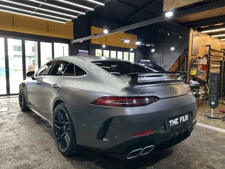 영등포 랩핑, 퀄리티에 승부수를 걸겠습니다. 벤츠 GT63S 사틴 다크 그레이. / 영등포구 당산동