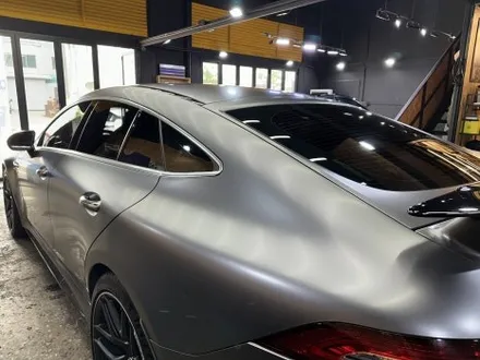 영등포 랩핑, 퀄리티에 승부수를 걸겠습니다. 벤츠 GT63S 사틴 다크 그레이. / 영등포구 당산동