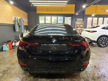구로 PPF, 색을 입힌 보호막. BMW 4시리즈 블랙 PPF 사례. / 영등포구 당산동