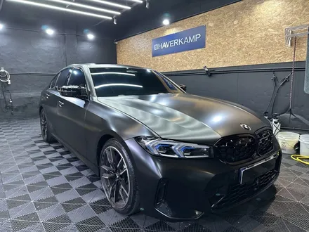 용산 랩핑 M340I 사틴블랙랩핑 감성마력 대폭 상승! / 영등포구 당산동