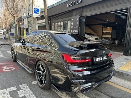 우주명차 BMW M340i. 카본 필름에 의해 섬려해진 분위기. 영등포 PPF. / 영등포구 당산동