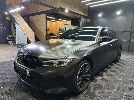 용산 랩핑 M340I 사틴블랙랩핑 감성마력 대폭 상승! / 영등포구 당산동