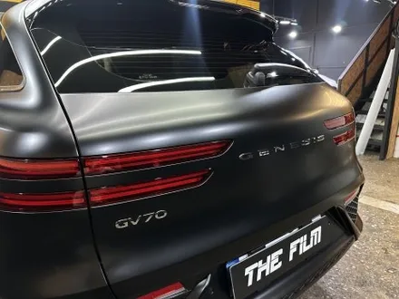 영등포 랩핑, GV70 마지막 디젤 차량! 색상에 아쉬움이 남았지만, 사틴블랙으로 채워지다. / 영등포구 당산동