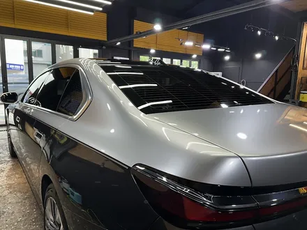 목동 랩핑, 실패가 없는 시스템 BMW 740i 고광택 GT 실버 투톤 랩핑. / 영등포구 당산동