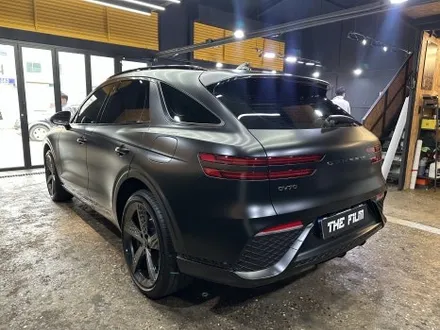 영등포 랩핑, GV70 마지막 디젤 차량! 색상에 아쉬움이 남았지만, 사틴블랙으로 채워지다. / 영등포구 당산동