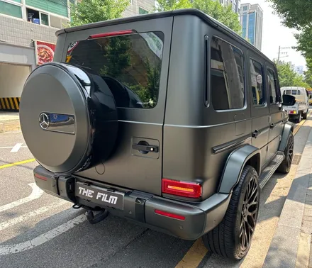 강서구 랩핑, 어느 색을 포함시키든 간에 자신 있는 퀄리티만! G바겐 매트 블랙올리브 시공기. / 영등포구 당산동