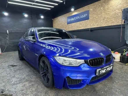 강서구 랩핑, BMW M3. 사틴 블랙으로 분위기 CHANGE! 매트한 감성을 원하신다면 바로 이곳! 더필름입니다. / 영등포구 당산동