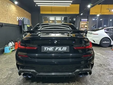 우주명차 BMW M340i. 카본 필름에 의해 섬려해진 분위기. 영등포 PPF. / 영등포구 당산동