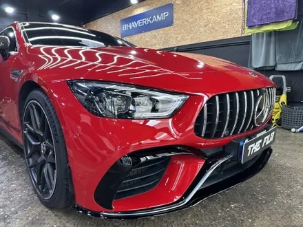 영등포 랩핑, 퀄리티에 승부수를 걸겠습니다. 벤츠 GT63S 사틴 다크 그레이. / 영등포구 당산동