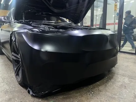 강서구 랩핑, BMW M3. 사틴 블랙으로 분위기 CHANGE! 매트한 감성을 원하신다면 바로 이곳! 더필름입니다. / 영등포구 당산동