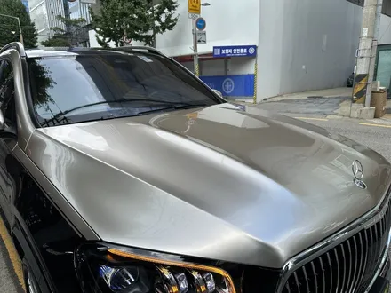 마포 랩핑. GLS600 마이바흐가 예술품이 된 이유. 샴페인 골드 투톤랩핑 그리고 하단은 PPF였으니까. / 영등포구 당산동