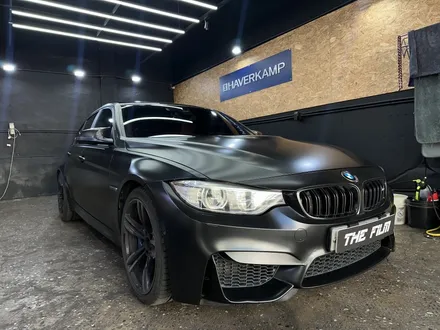 강서구 랩핑, BMW M3. 사틴 블랙으로 분위기 CHANGE! 매트한 감성을 원하신다면 바로 이곳! 더필름입니다. / 영등포구 당산동