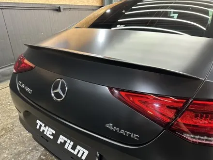 CLS 랩핑, 사틴블랙 입혔더니 GT43 감성 도달! 이게 바로 벤츠지! 강남 랩핑 더필름. / 영등포구 당산동