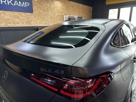 용산 랩핑, 무난한 블랙에서 역동적인 무광 블랙으로! GLC 사틴블랙 용산구 차량 시공기. / 영등포구 당산동