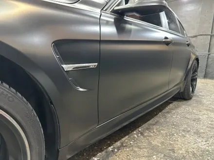 강서구 랩핑, BMW M3. 사틴 블랙으로 분위기 CHANGE! 매트한 감성을 원하신다면 바로 이곳! 더필름입니다. / 영등포구 당산동