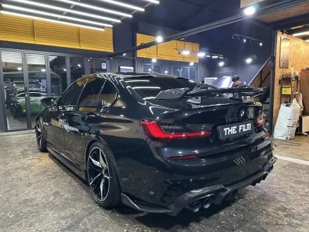 우주명차 BMW M340i. 카본 필름에 의해 섬려해진 분위기. 영등포 PPF. / 영등포구 당산동