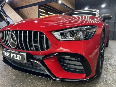 영등포 랩핑, 퀄리티에 승부수를 걸겠습니다. 벤츠 GT63S 사틴 다크 그레이. / 영등포구 당산동