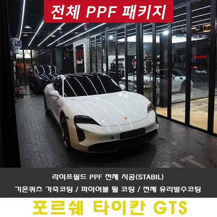 타이칸 전체 PPF 작업성 끝내줍니다 / 강남 송파 서초