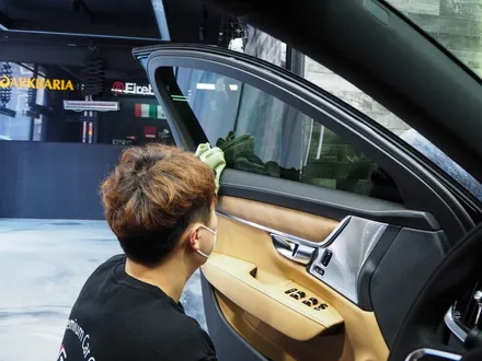 볼보 S90, 글라스틴트 옵틱 잘 어울리네요! / 강남 송파 서초