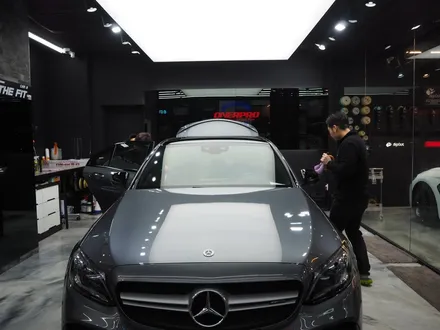 벤츠 C43 AMG 글라스틴트 슈어X+옵틱W 믹스 시공 / 강남 송파 서초