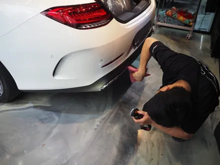 벤츠 CLS 300d!! 글라스틴트 슈어X+옵틱W 믹스 시공 조합으로 / 강남 송파 서초