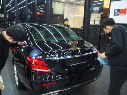 벤츠 E300 글라스틴트 슈어X+오너프로PPF 시공 받고 설 쇠러 갑니다~ / 강남 송파 서초
