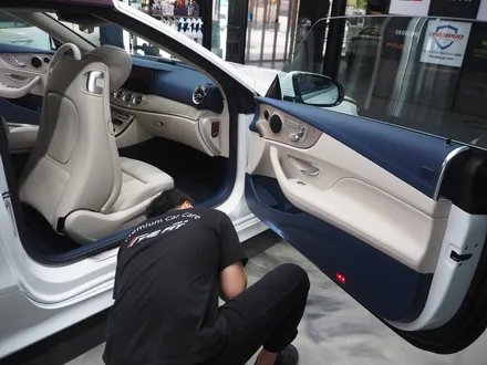 벤츠 E220d 카브리올레~  솔라가드 보그 시공 잘 어울립니다~ / 강남 송파 서초