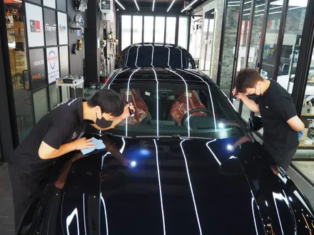 BMW 840d~ 글라스틴트 레이니블루 드레스업!! 강추 드립니다~ / 강남 송파 서초