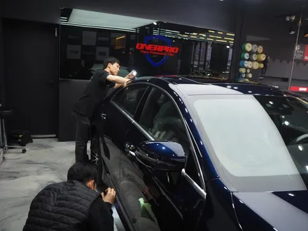 벤츠 CLS 450!! 글라스틴트 슈어 X 만족감 200%랍니다 / 강남 송파 서초