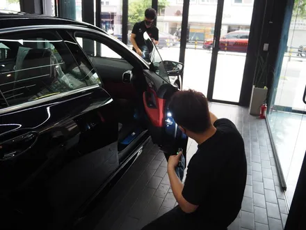 BMW 840d~ 글라스틴트 레이니블루 드레스업!! 강추 드립니다~ / 강남 송파 서초