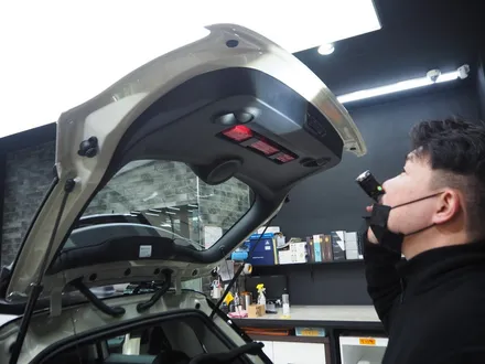 BMW MINI~ 글라스틴트 옵틱 W 틴팅 시공 잘 어울리죠? / 강남 송파 서초