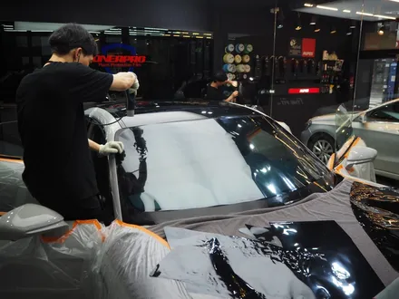 포르쉐 타이칸 GTS!! 신차패키지 꼼꼼샵(틴팅+전체PPF+블랙박스 등) / 강남 송파 서초