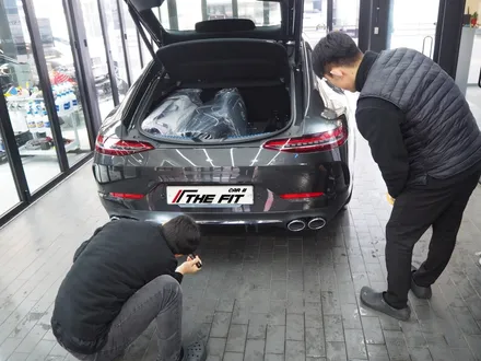 벤츠 AMG GT43!! 글라스틴트 슈어 X + 아크바리아 퍼플로 어깨 뽕~ / 강남 송파 서초