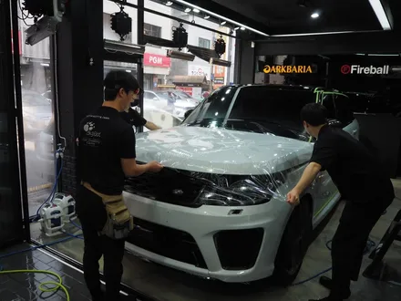 랜드로버 레인지로버 스포츠 SVR, PPF 전체 시공 시작부터 잘못됐습니다!! / 강남 송파 서초