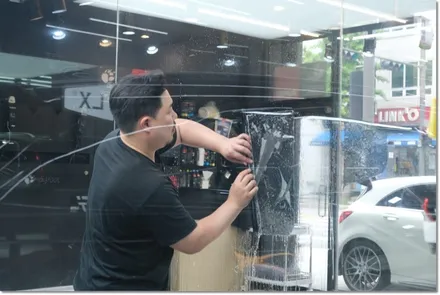 강남 신차패키지 물기 없이 꼼꼼하게 완성된 볼보 XC90 시공 후기 / 강남구 개포동