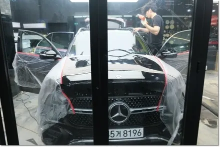 강남구 신차패키지 벤츠 GLE450에 프리미엄 LX 썬팅과 PPF까지 력셔리하게 / 강남구 개포동