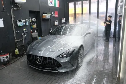 중랑구 신차패키지 벤츠 AMG GT 55 전체 PPF로 고급스러움을 완성하다 / 강남구 개포동