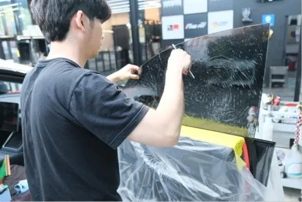 광진구 신차패키지 테슬라 모델Y 솔라가드 프리미엄 티타늄 썬팅 완성했습니다 / 강남구 개포동