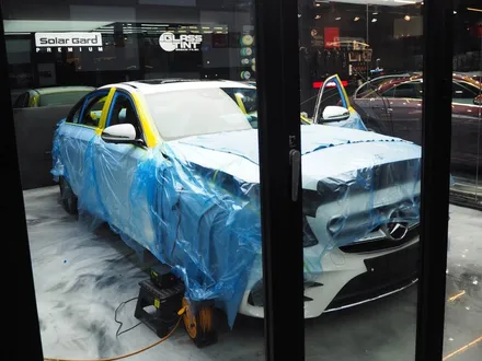 벤츠 E300 AMG Line - 글라스틴트 슈어로 했어요! / 강남구 개포동