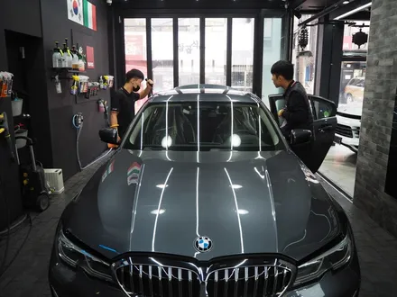 BMW 330i 미네랄그레이, 솔라가드 퀀텀이랑 잘 어울려요! / 강남 송파 서초