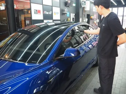 테슬라 틴팅 모델3 하이랜드 만족스럽습니다 / 강남구 개포동