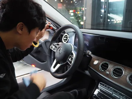벤츠 E300 글라스틴트 슈어X+오너프로PPF 시공 받고 설 쇠러 갑니다~ / 강남 송파 서초