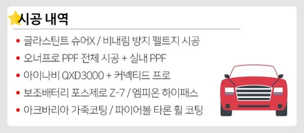 포르쉐 파나메라!! 신차검수부터 틴팅+PPF 풀시공까지 좋네요 / 강남 송파 서초